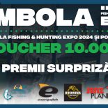 CÂȘTIGĂ 10 PREMII LA TOMBOLA FISHING & HUNTING EXPO 2024