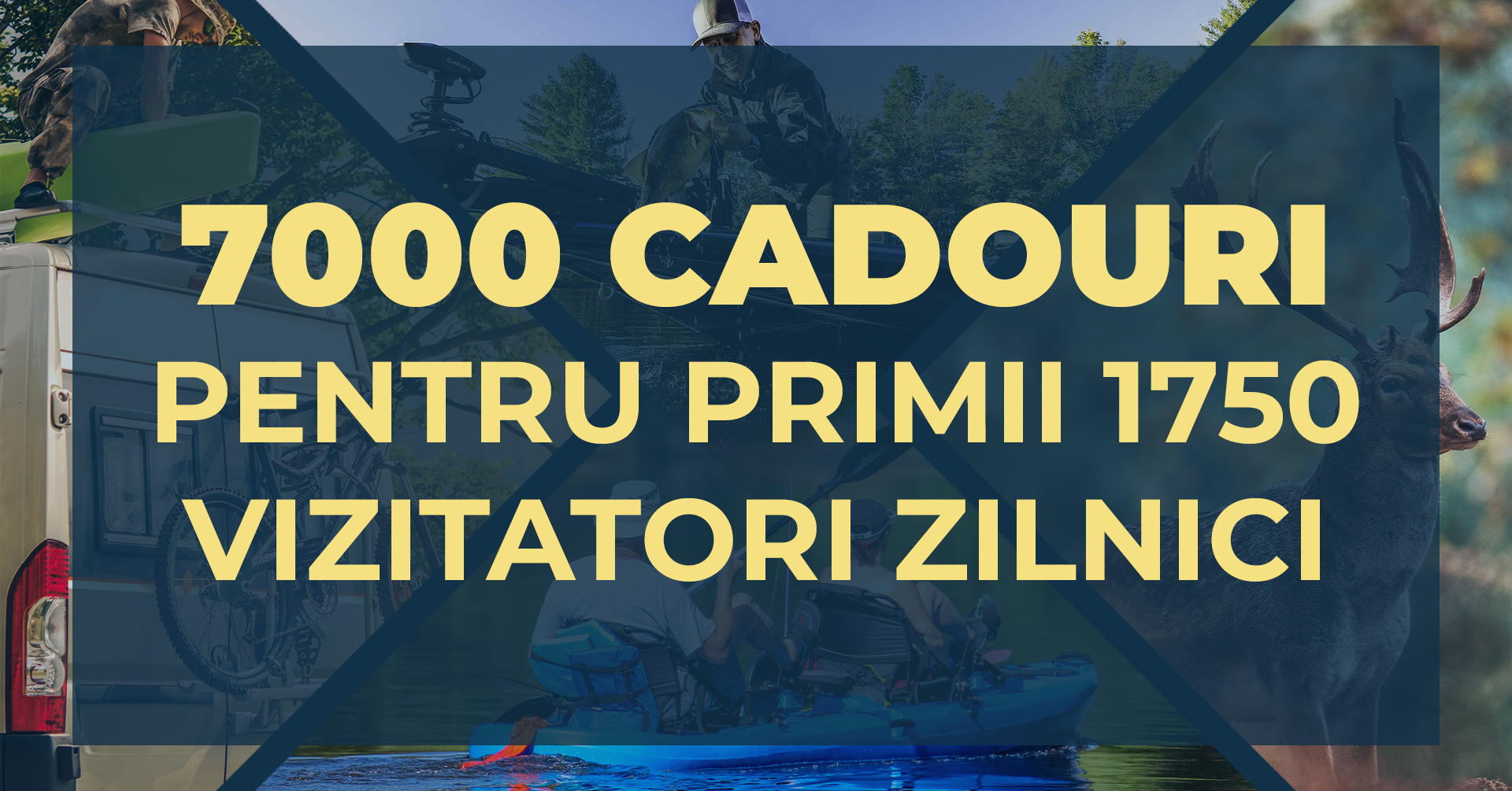 7000 cadouri pentru primii 1750 vizitatori zilnici